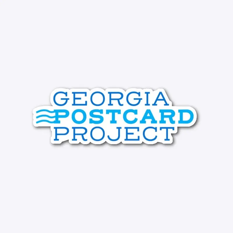 Georgia Postcard Project Sticker